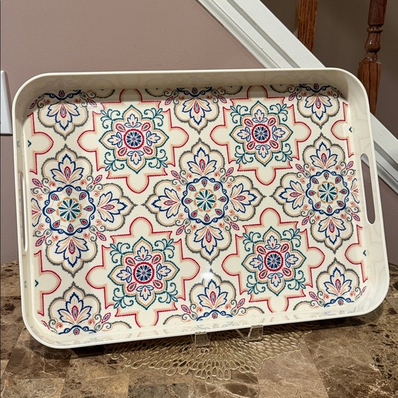 Home Design Studio Melamine Large Serving Tray
